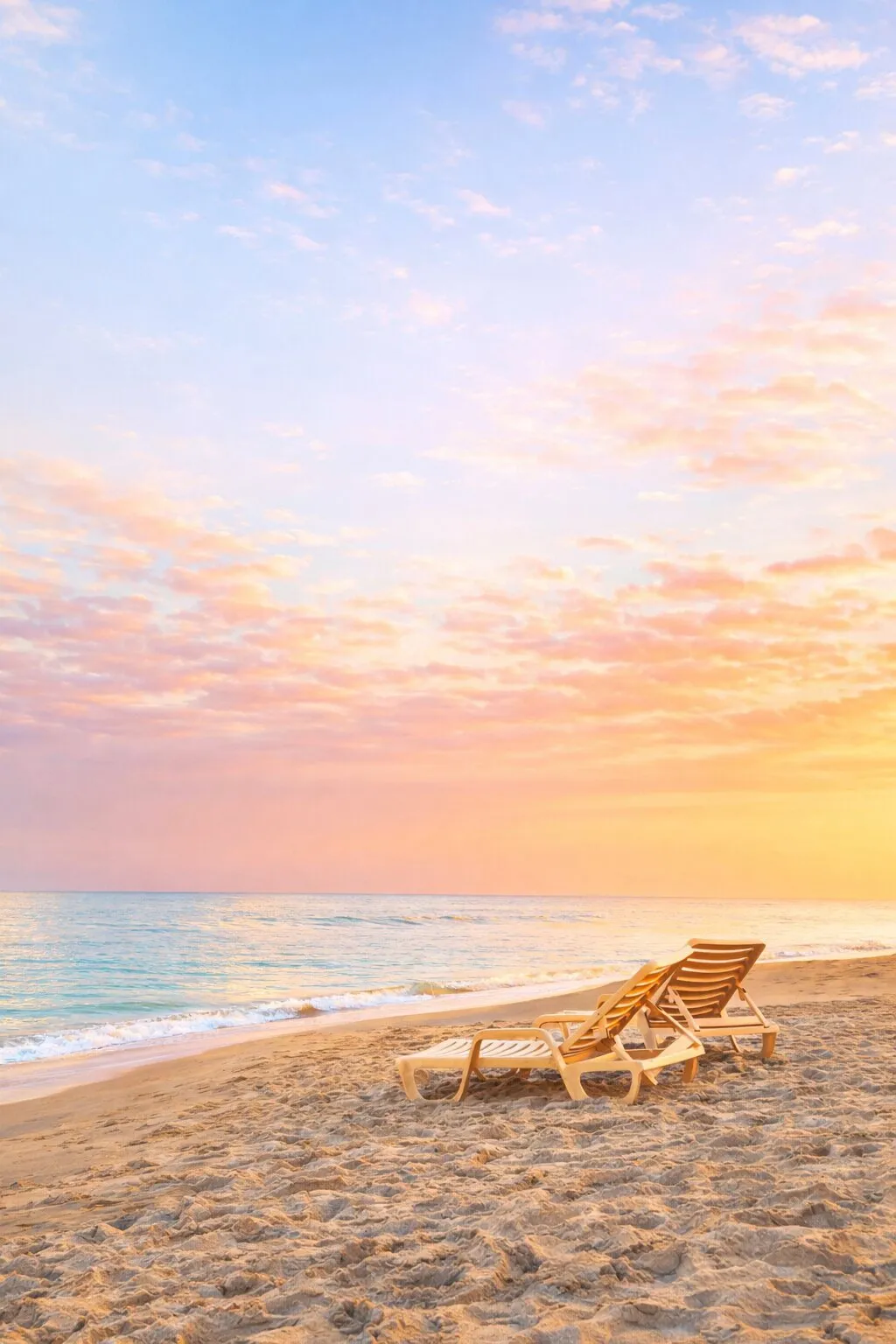 Warm tropical water representing the salon's vacation-ready glow